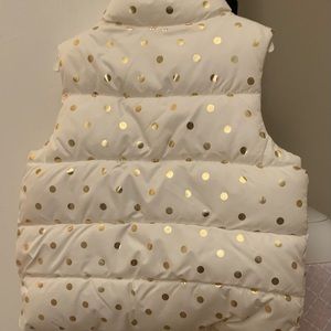 Toddler girl puffer vest